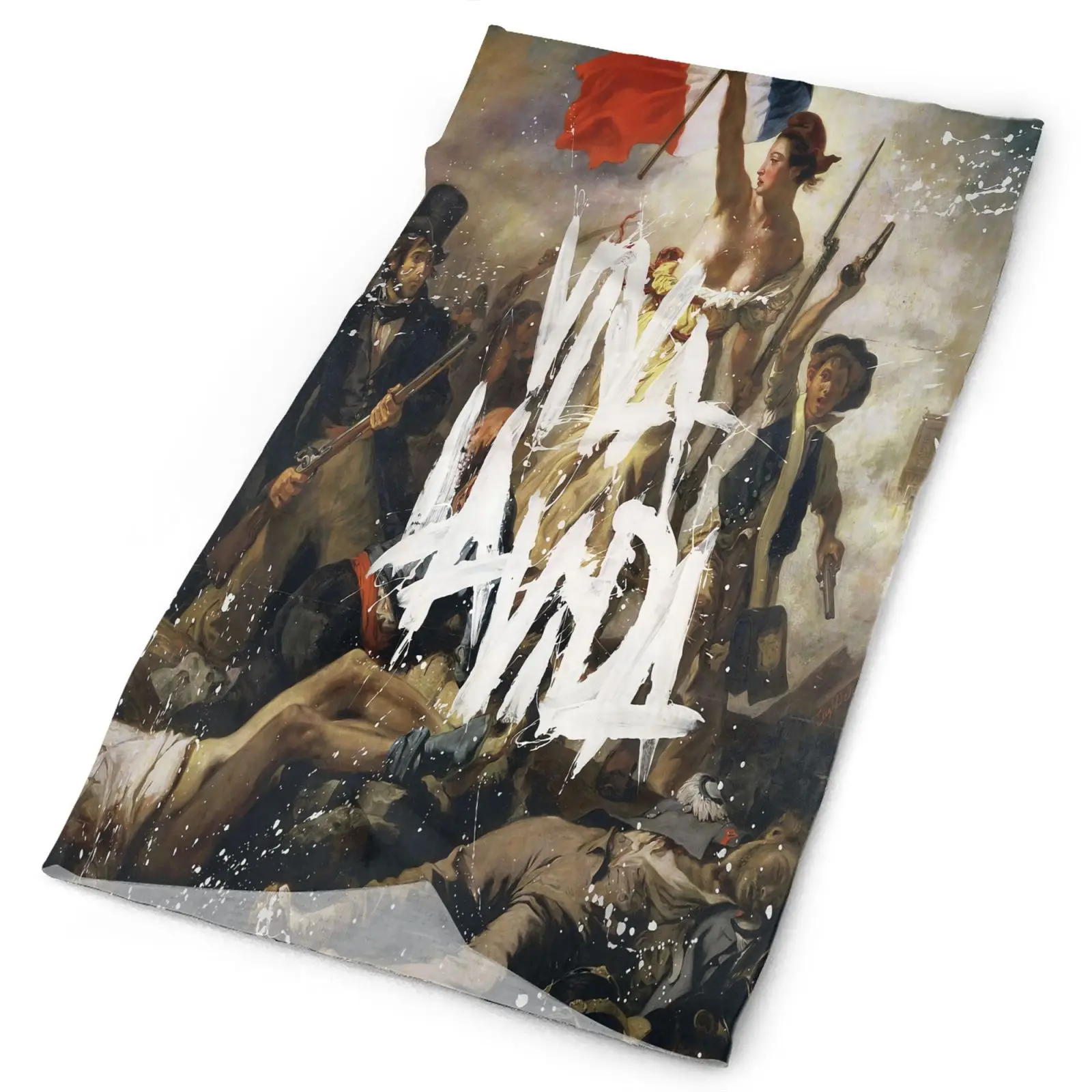 

Мужской шарф-снуд для мужчин Coldplay Viva La Vida или Death 1851, шарф-Балаклава для езды на велосипеде, Женская фотомаска для лица