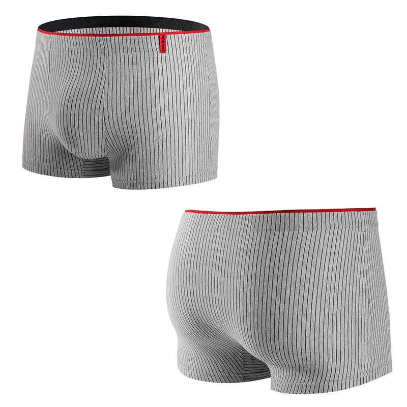 6pcs Boxers Men Underpants High-Quality Cotton Sports Underwear Man Personality Men's Panties Stripes Mens Boxer For Intimate