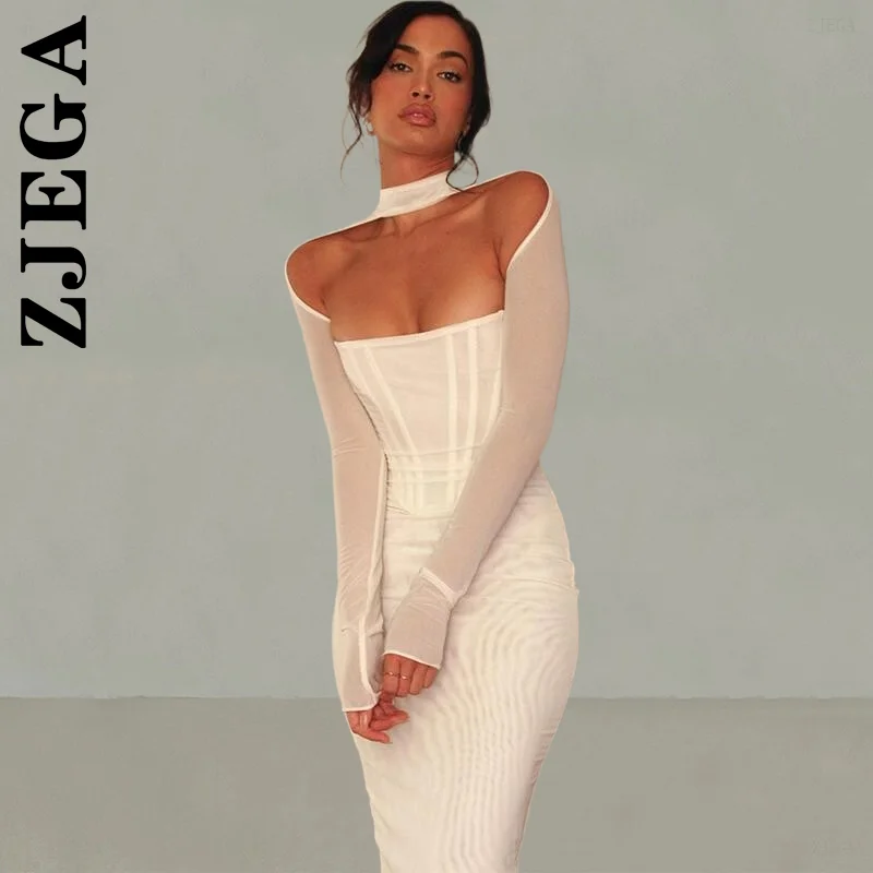 

Zjega New Dress Women Cheap Sexy Dress Double Layers Mesh Sexy Summer Dress Robe Soft Elegant Female Vestidos Woman Clothes