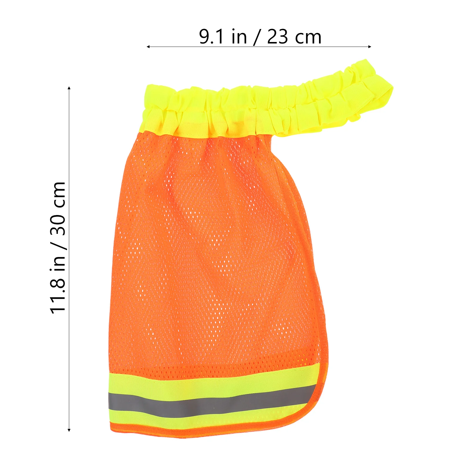 2 шт. светоотражающая полоса полосатая шляпа каски оттенок каска 100% сетка из