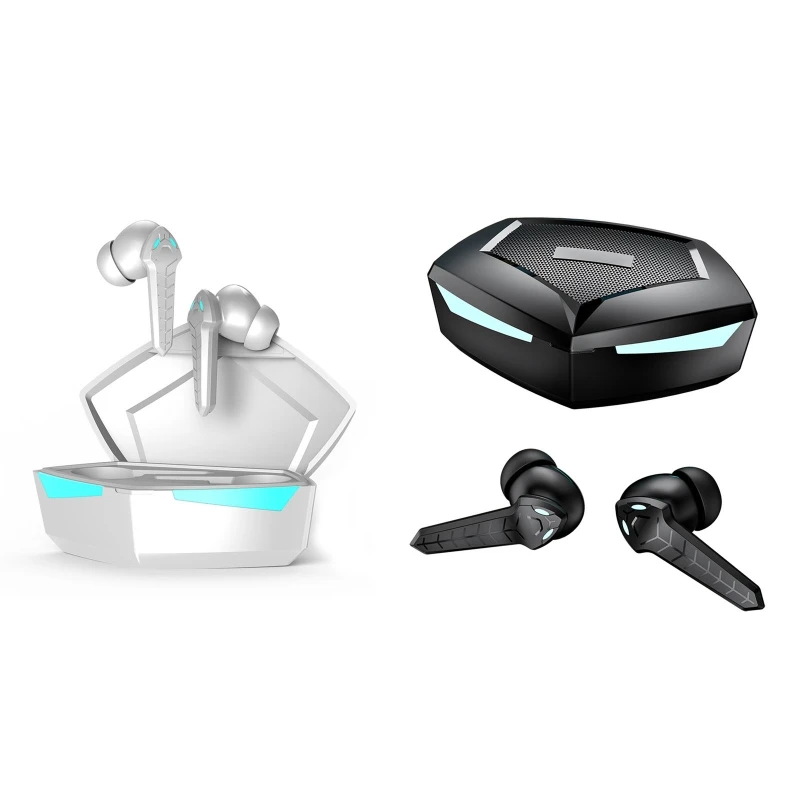 

Cobra-shaped Wireless Earbuds Noise Canceling BT Earbuds BT 5.0 Wireless Stereo Sound Earphones with Mic Present Gift