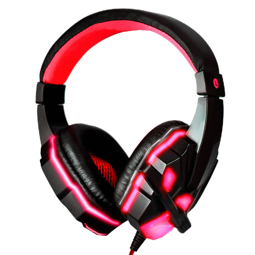 

Gaming Headset Computer Comfortable Wired Headset Over Headphone Earmuff Headphone for Gaming