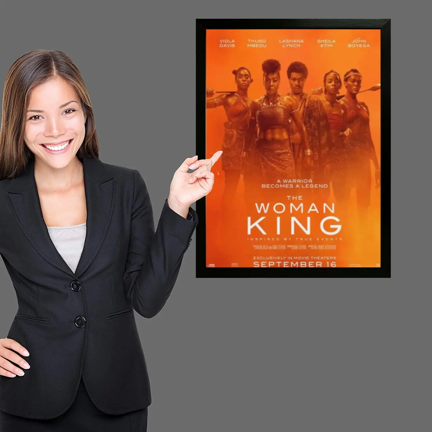 Художественный постер на холсте Женщина-король настенная художественная