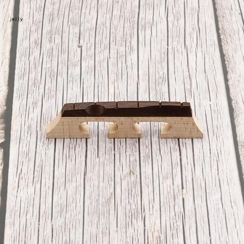 448C Ebony Maple Banjo Bridge для замены 4-струнного банджо 4-струнный банджо-бридж
