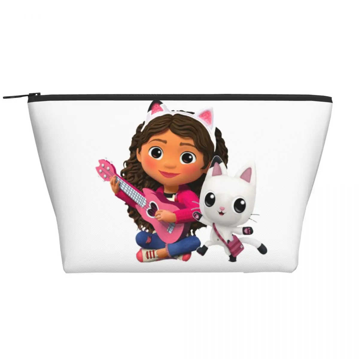 

Женская косметичка для кукольного домика Gabbys, дорожный косметический Органайзер с милыми мультяшными кошками