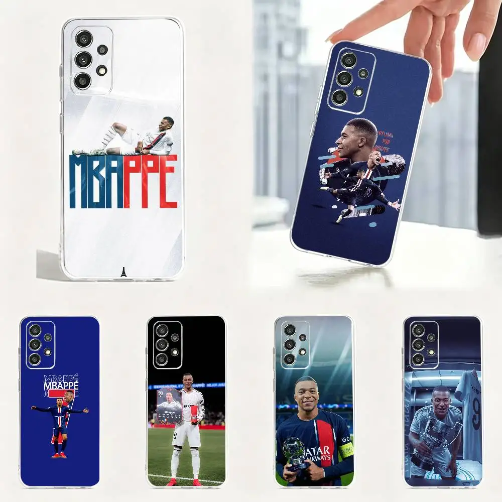 Фото Чехол для телефона Mbappé's King Aura для Samsung Clear Soft Case S25, S24, S21, S22, S23, S30, Ultra, S20, Plus №1