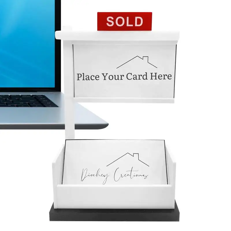 

Подставка для кредитных карт, стойка для кредитных карт для Агентства недвижимости, с надписью «продано»