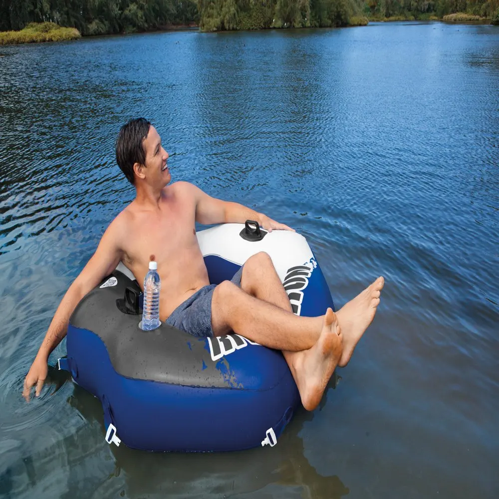 

Adult Round Inflatable Blue River Run I Lake, River and Pool Tube
