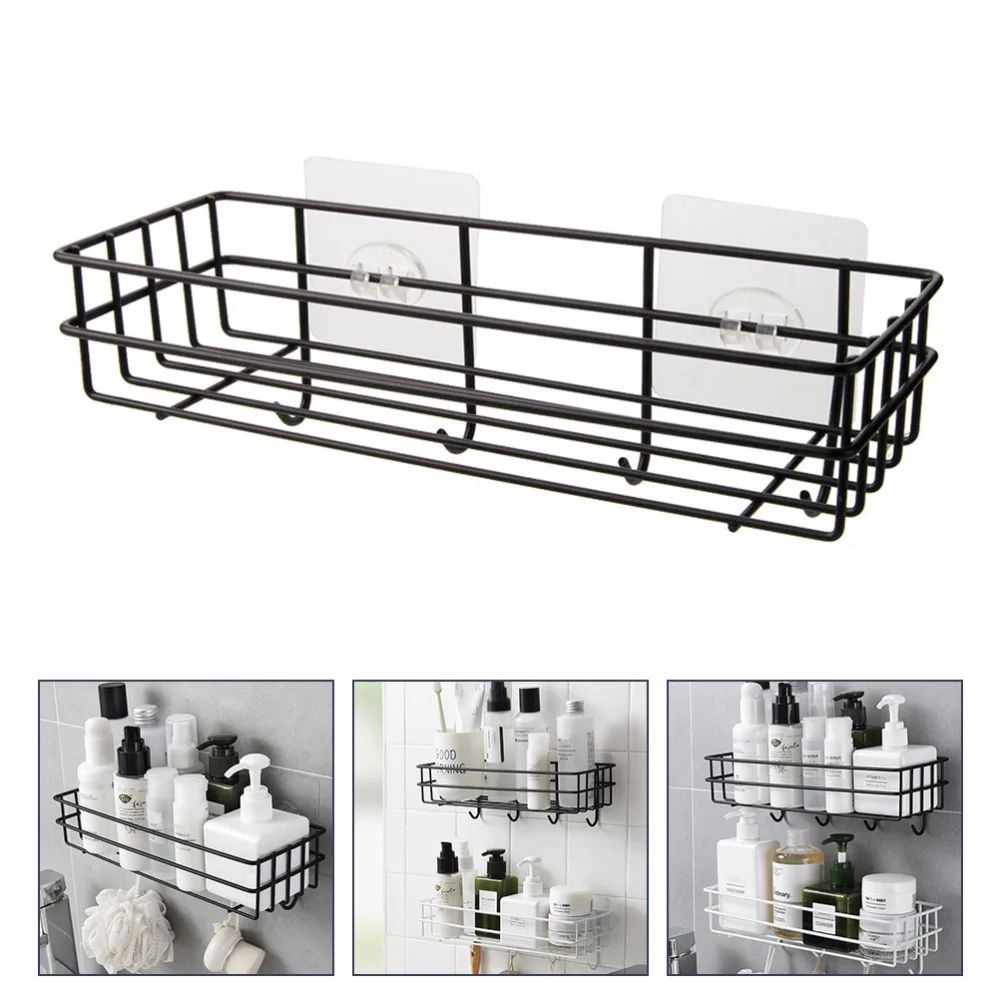 

Настенные полки для ванной комнаты, угловой стеллаж для хранения без перфорации, полки для душа, плавающая полка, подвесная корзина для душа...