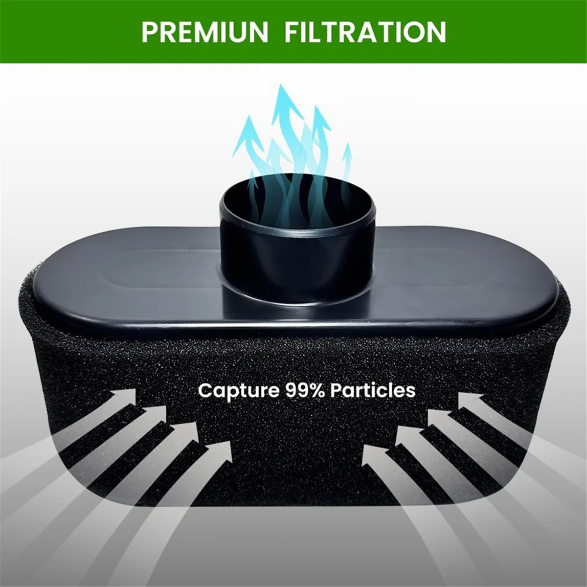 4 шт. Воздушный фильтр 11013-0752 для Kawasaki FR691V FR651V с предварительным фильтром 11013-7046