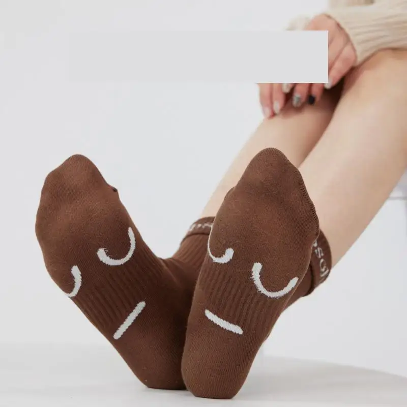 Cotton sports Breathable couple socks stockings Fun expression socks