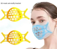 10pcs silicone face mask bracketimproved breathability cup for a lipstick protectivecompatible most maskswashable mask holder