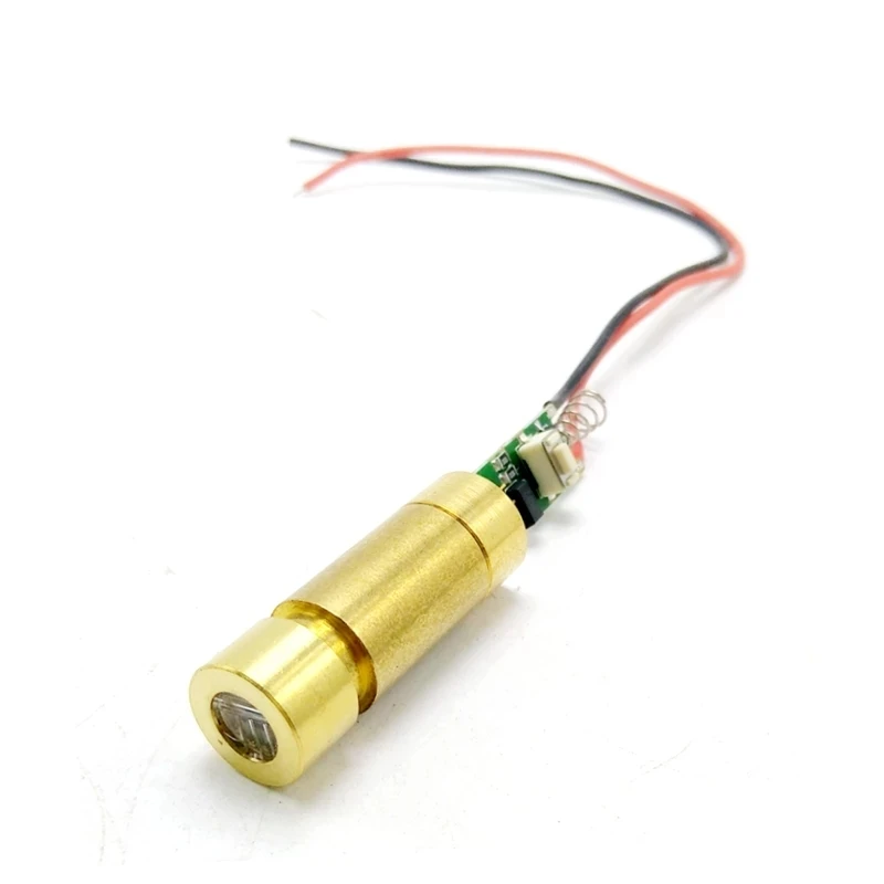 Industrial / Lab 532nm 50mw 3.0-4.2V Green Dot/Line/Cross Laser Diode Module with Driver 12x35mm