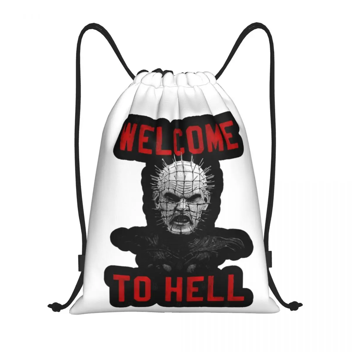 

Welcome Hell 14 Funny Graphic Drawstring Bags Gym Bag Field pack Lasting Summer camps Backpack Graphic