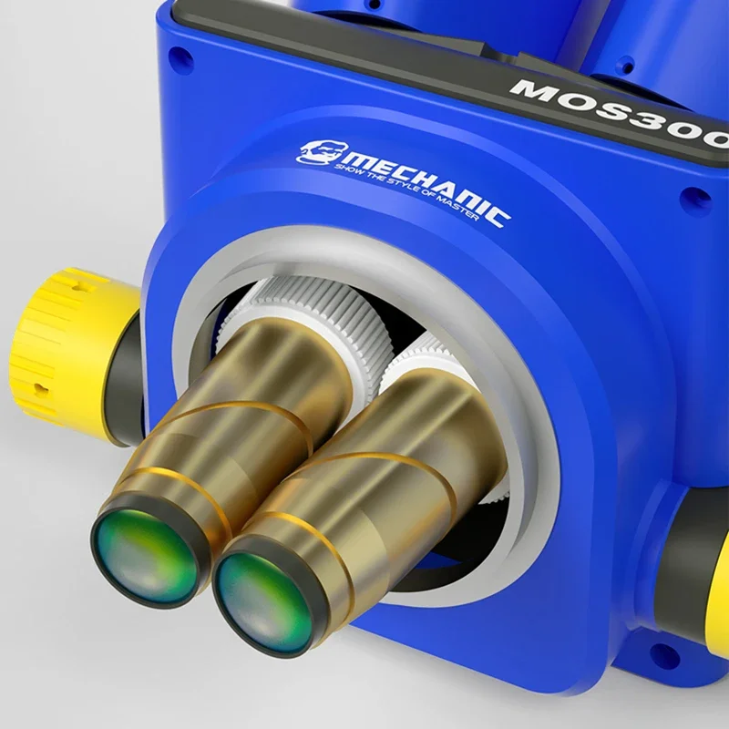 Механический бинокулярный микроскоп/Тринокулярный стереомикроскоп 6-45X с