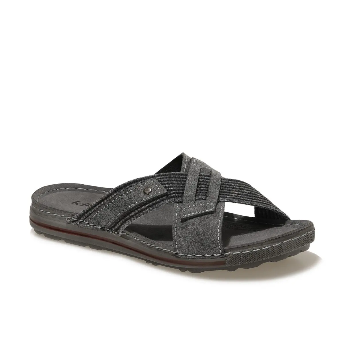 

SADIO 1FX Black Male Slippers