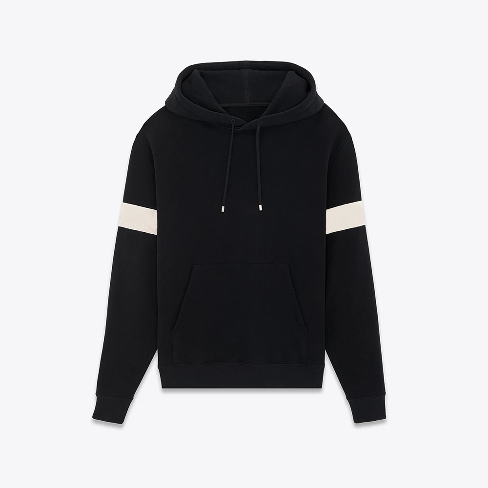 

WFMR MS Women's Black Cotton Hoodie #wfmm061