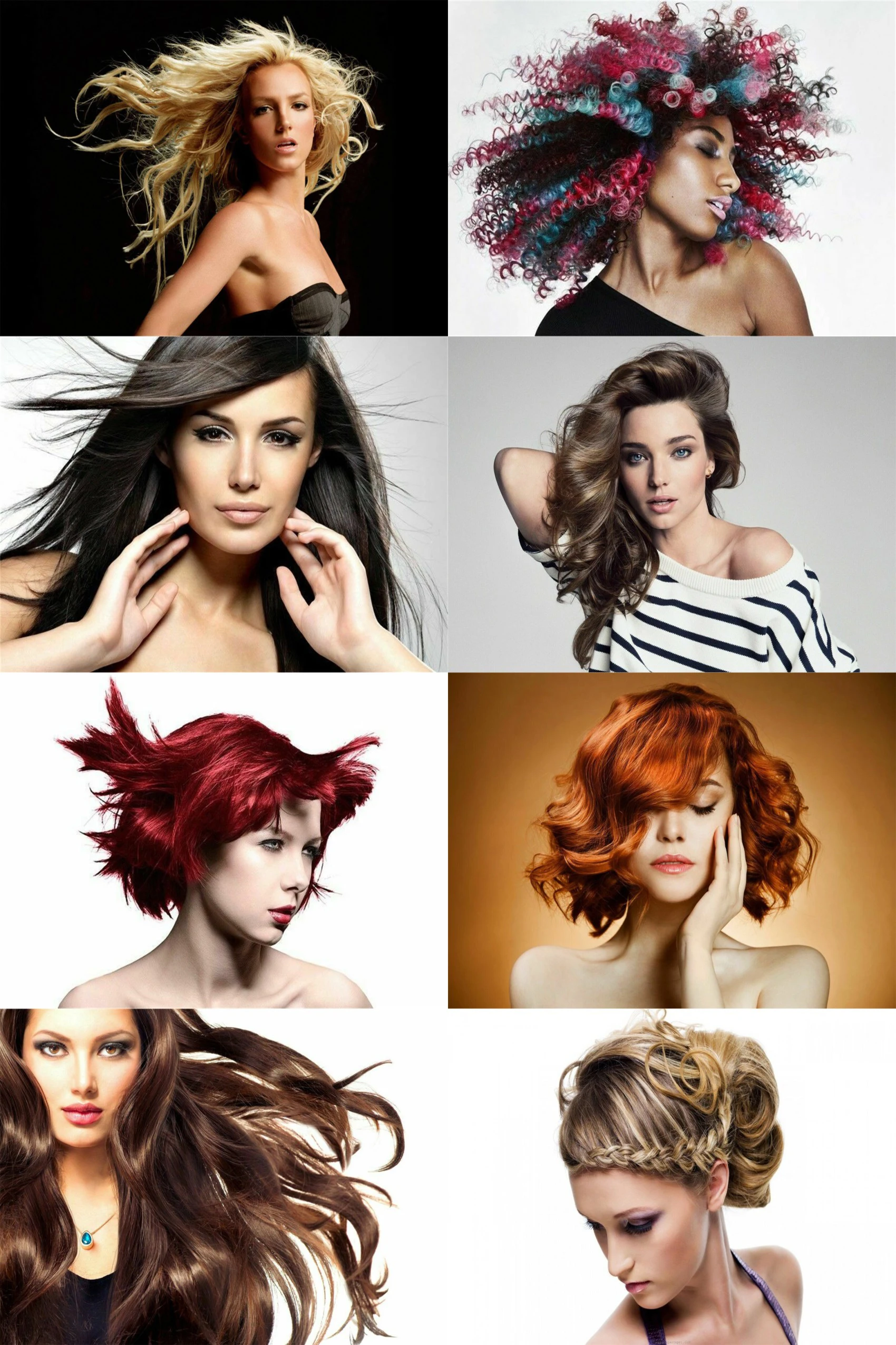 

Парикмахерская Женская прическа модели Парикмахерская Печать Искусство Холст плакат для гостиной украшение дома настенный Декор картина