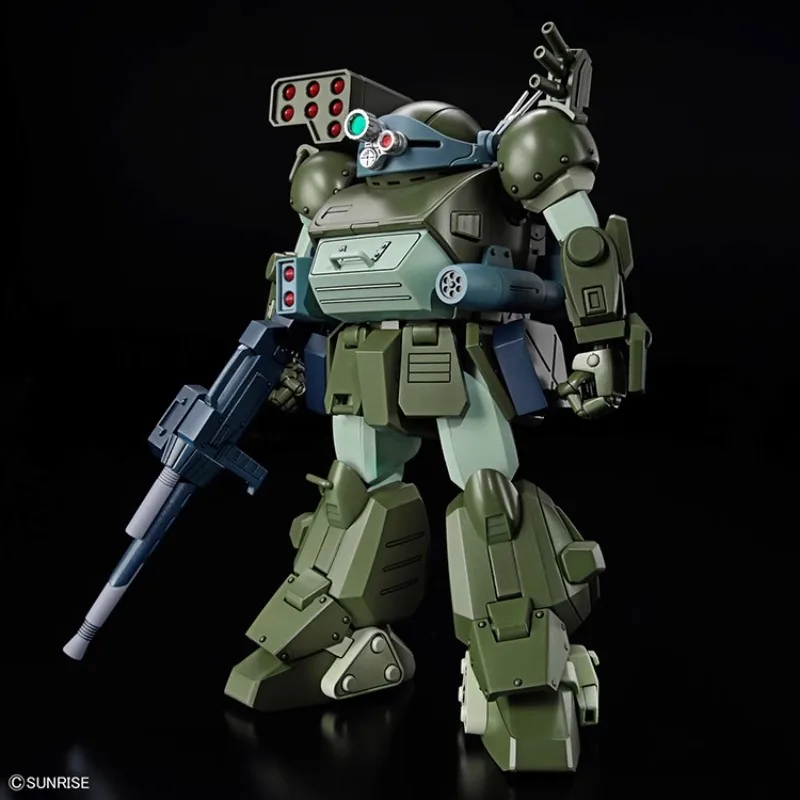 Фото Оригинальный пластиковый конструктор Bandai HG Armored Trooper Votoms ATM-09-STTC Scope Dog Turbo Custom The Last Red Shoulder, игрушка-подарок №3