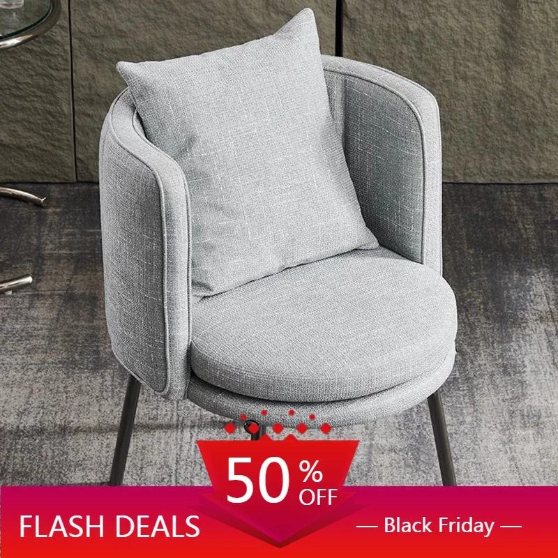 

Cushion Back Support Sofa Chairs Armrest Balcon Minimalist Design Chair Office Lounge Nordic Fauteuil Salon Living Furniture