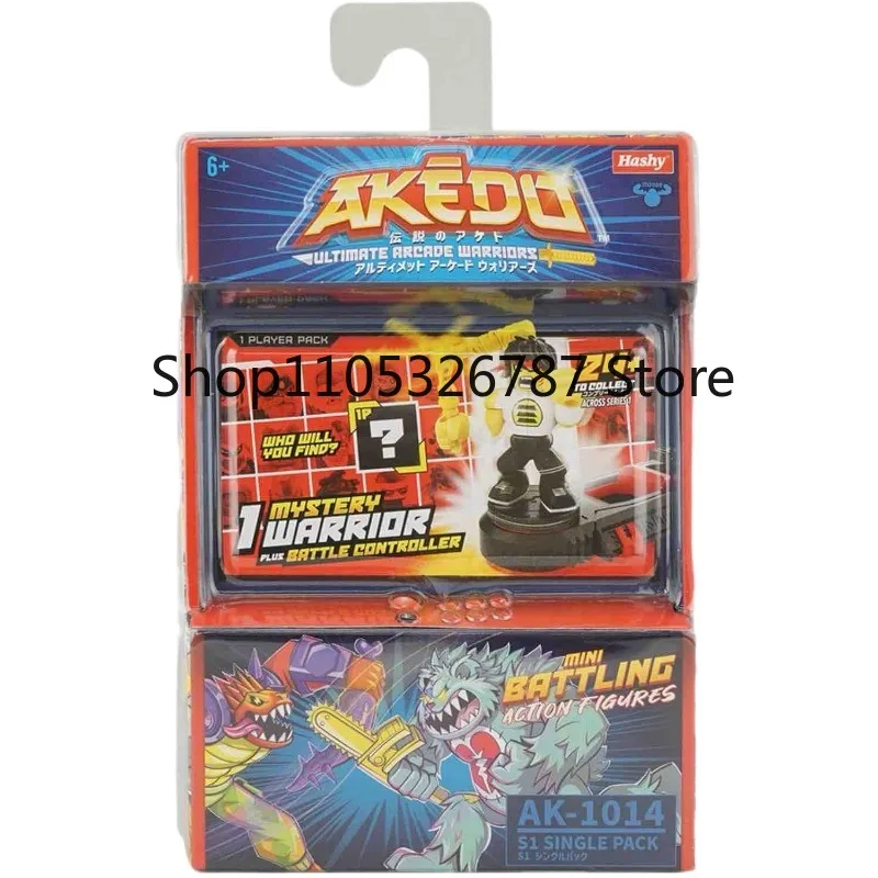 Фото В наличии: Moose Legends of Akedo PowerStorm S3, одиночная упаковка, случайная фигурка воина с контроллером для битвы, абсолютно новая, запечатанная игрушка. №5