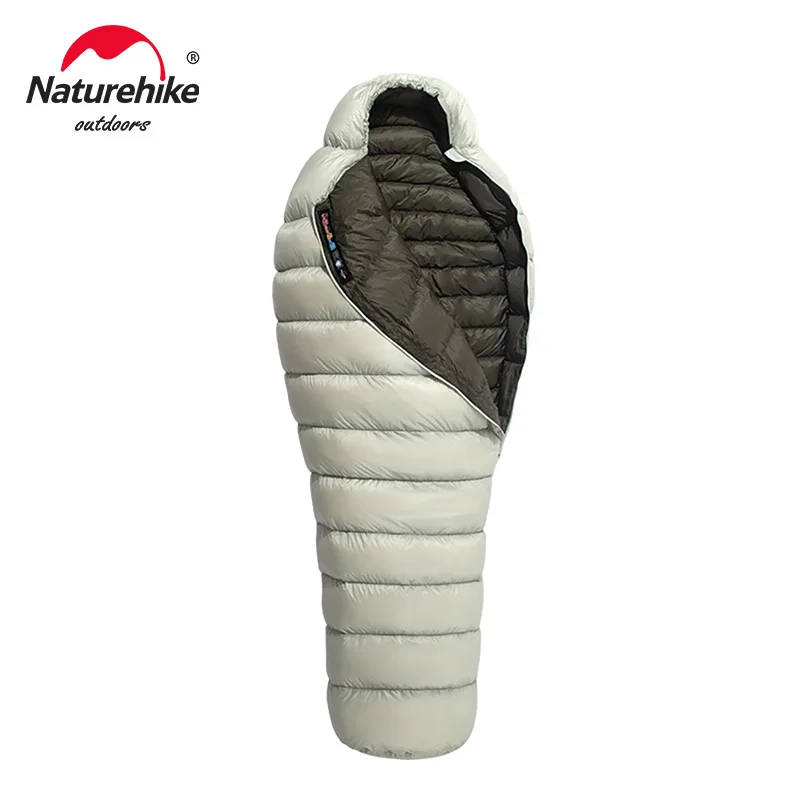 

Naturehike 2023 Camping Goose Down Sleeping Bag 10D Nylon Outdoor Thick Winter Camping Keep Warm Glamping Sleeping Bag NH21YD001