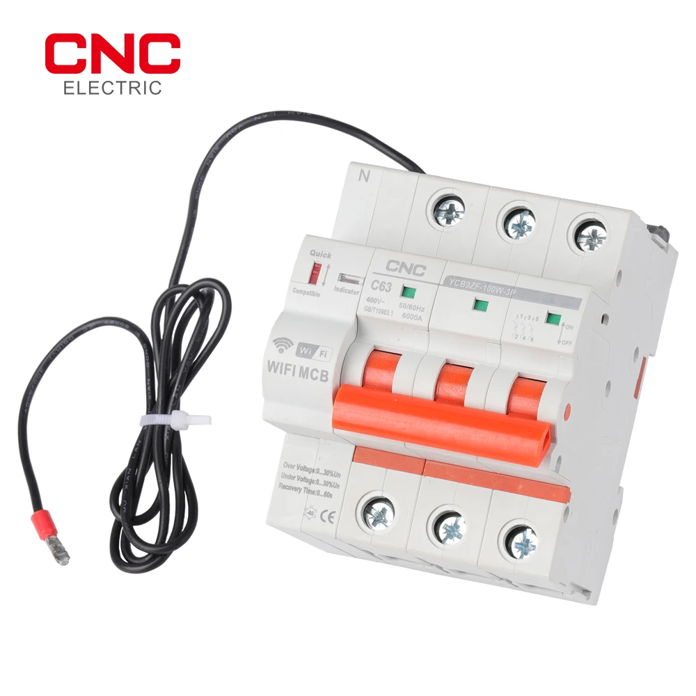 CNC Din Rail Tuya WIFI Circuit таймер выключателя дистанционное управление через приложение