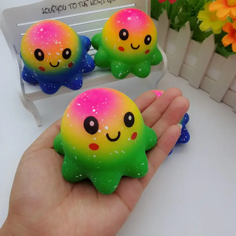 

ZK30 маленький осьминог Ins декомпрессионный искусственный класс скучный артефакт медленно восстанавливает форму музыка милые детские игрушки