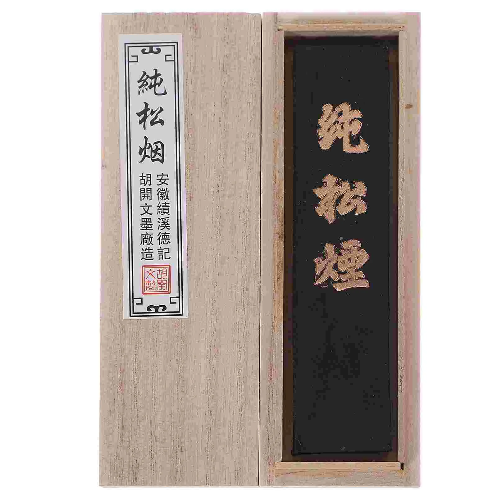 

Ink Stick Traditional Strip Unique Calligraphy Chinese Painting Tool Practical Grinding Supply Japanese Plushies
