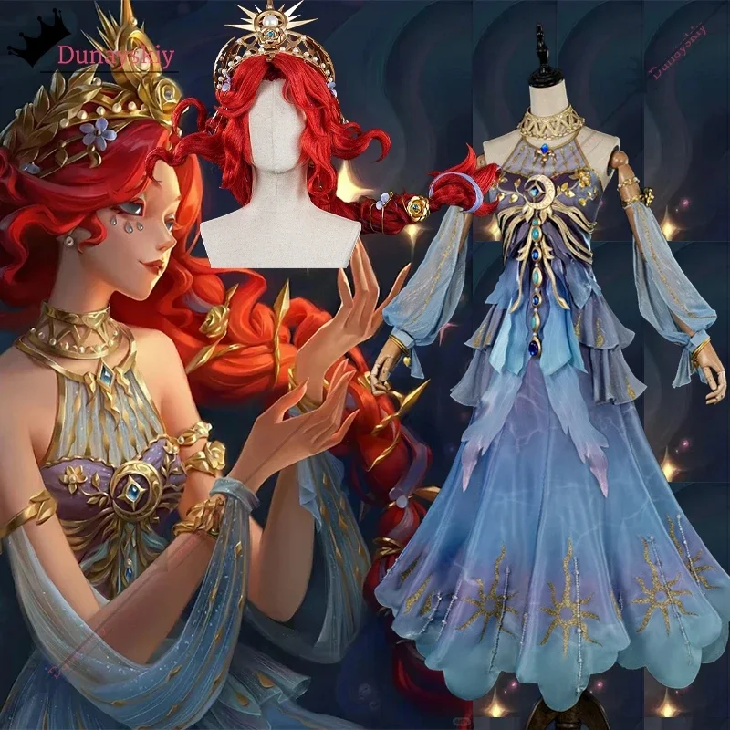 Костюм для косплея Grace The Weeping Goddess игровая идентичность V одежда головные уборы