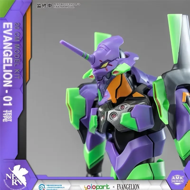 Фото В наличии: Коллекционные модели Yolopark Neon Genesis Evangelion серии AMK (EVA-00, EVA-01, EVA-02) 20 см, серийное производство, подарок для коллекционеров №2