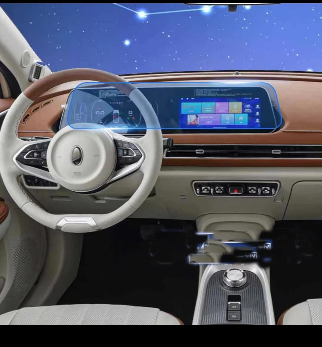 

TPU Protective film For ORA CAT/FUNKY CAT GT 2021 2022 2023 Car GPS Navigation Touch Screen Protective film