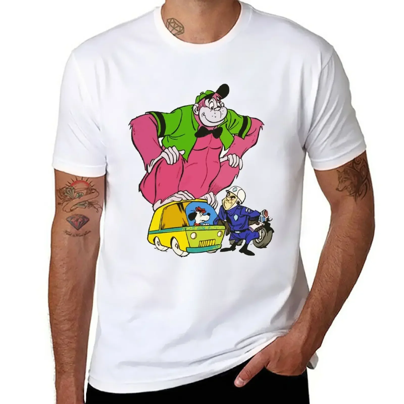 Мужская футболка с принтом винограда