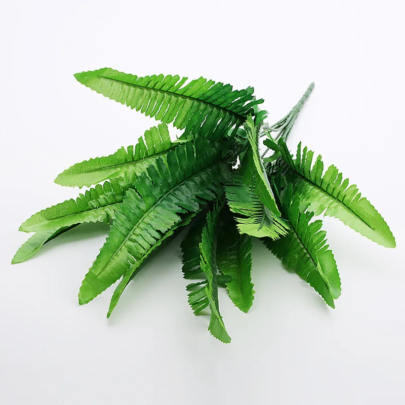 

Artifical Green Plant Plastic Persian Leaf home Garden Spring Summer decoration Nature Wedding birthday Education Party Deco