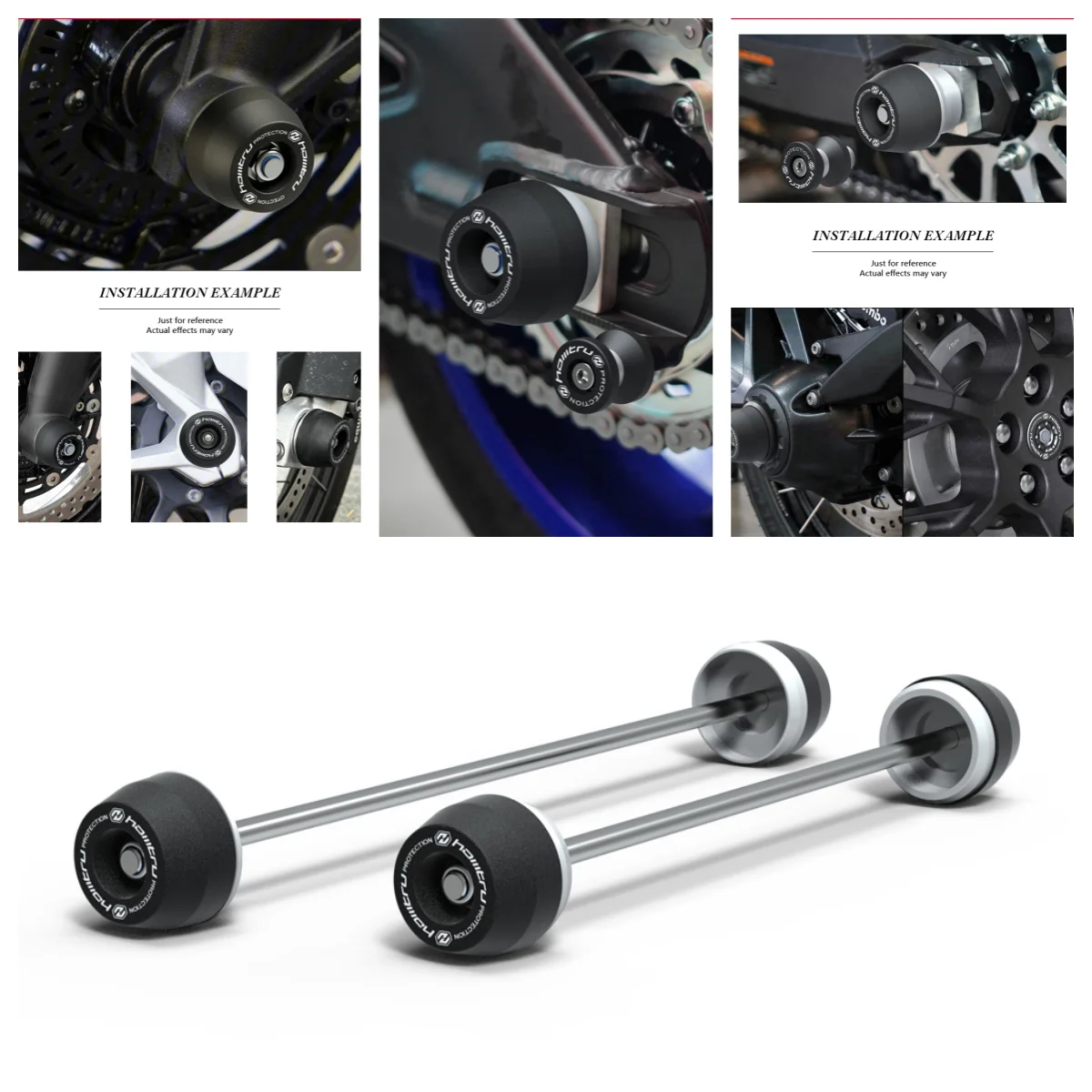 Набор чехлов для шпинделя колеса мотоцикла MT-03 YAMAHA YZF-R3 2015-2024