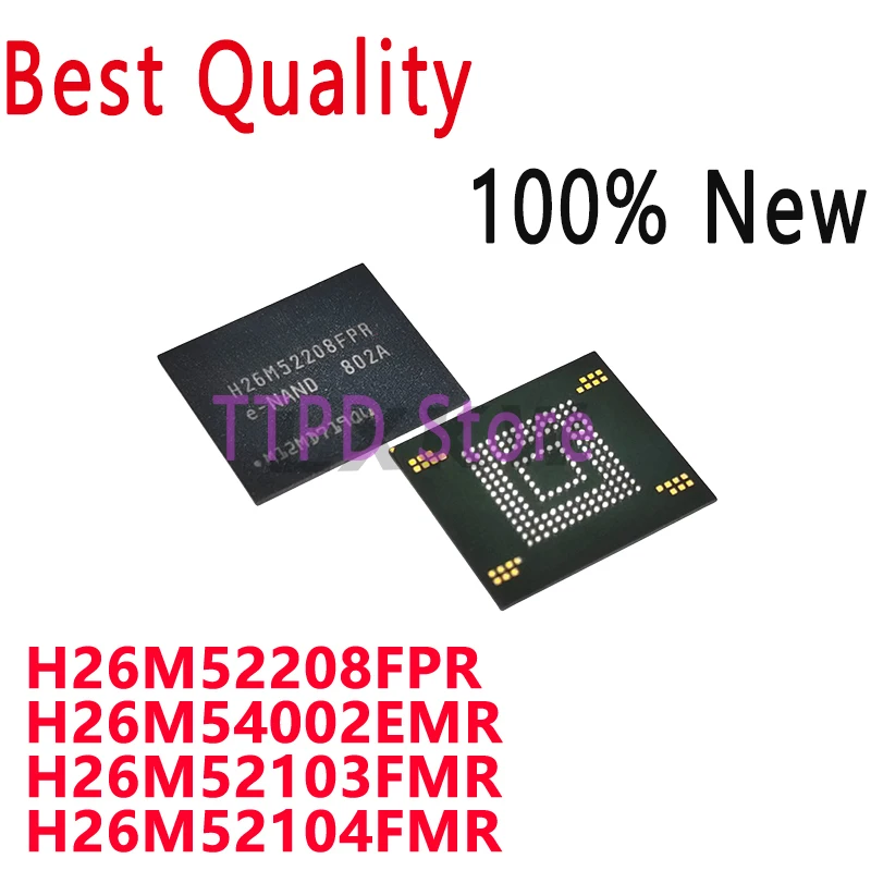 Микросхема H26M52208FPR H26M54002EMR H26M52103FMR H26M52104FMR