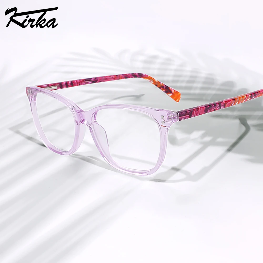 

Kirka Fashion Anti Blue Ray Computer Glasses Children Oval Eyeglass Girl boy Blue Light Blocking Coating Eyewear Optical Frames