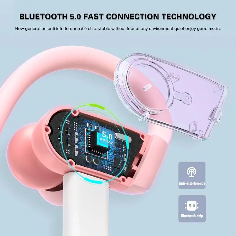 Bluetooth-гарнитура совместимая с ультрасильным аккумулятором беспроводные