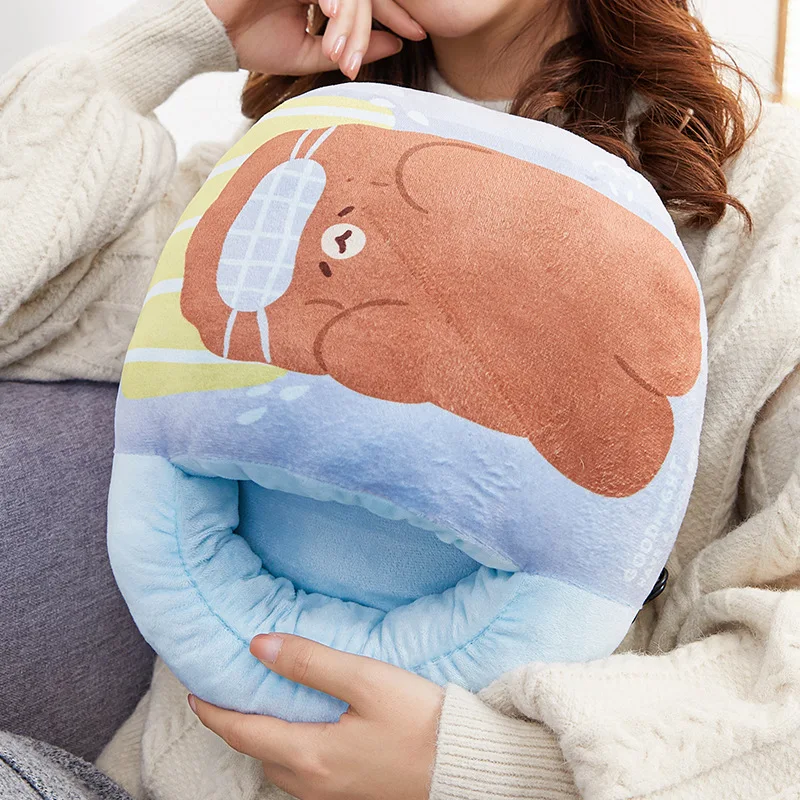 

USB Foot Warmer Heating Pad Winter Warming Electric Foot Warmer Shoes Winter Office Heating Slippers Warm Cushion Blanket Mat