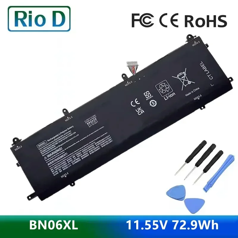 Фото Новый аккумулятор для ноутбука BN06XL HSTNN-IB9A для HP Spectre X360 15-EB0000UR EB1071MS EB1426NO EB0520NA L68235-1C1 L68299-005 №1