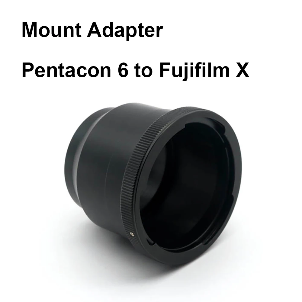 Фото Адаптер для Pentacon 6 с креплением объектива-Fujifilm X, кольцо-адаптер для киев 60 Киев 88 м для Fujifilm XT XE XA XS XH Xpro №1