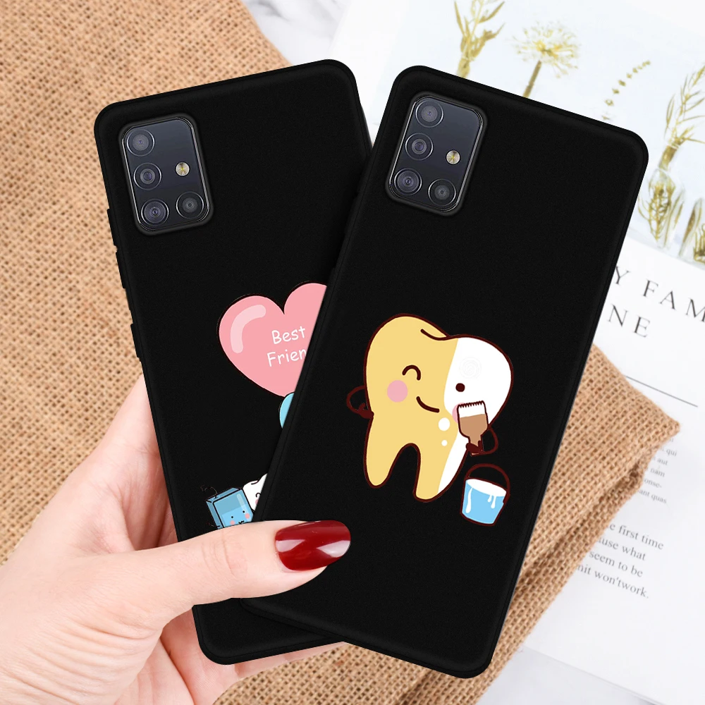 

Tooth Dentist For Samsung Galaxy J4 J6 Plus Core J7 J5 J2 Prime J8 2018 M30 M40S M31 M51 NOTE 20 10 9 8 S22 Plus Soft TPU Case