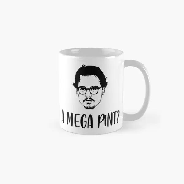 

A Mega Pint Classic Mug Cup Photo Image Printed Picture Gifts Coffee Design Tea Drinkware Handle Round Simple