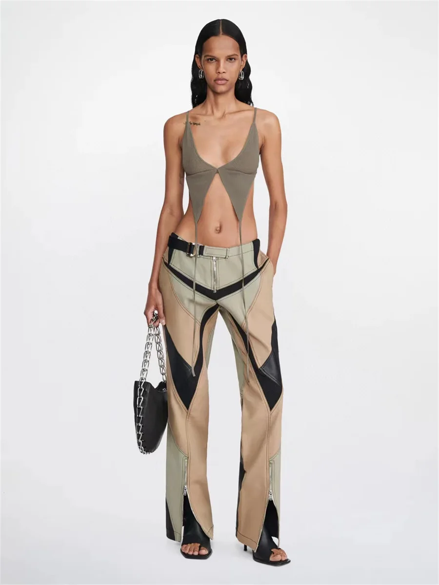 

2023 summer new women's two wear bra Korean fashion Variety with high quality ladies undershirt Stretchy tops y2k clothes traf