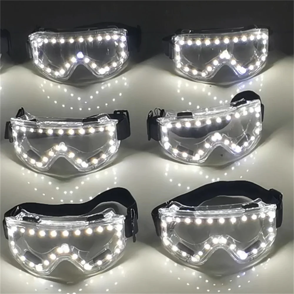 Magicool новые 7-цветные светодиодные очки DJ Party косплей сценическое представление