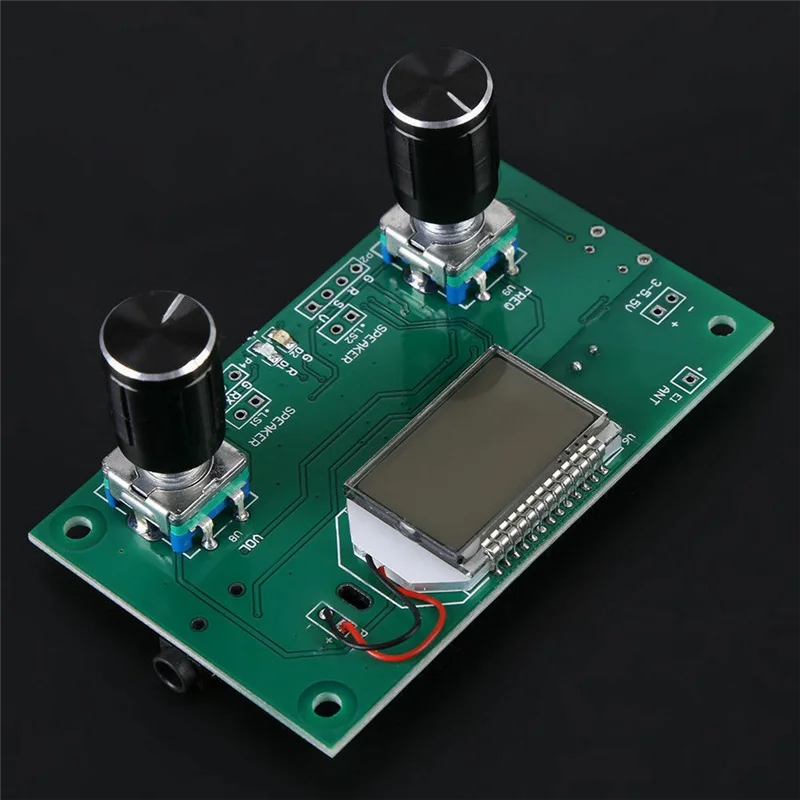 

3X FM Radio Receiver Module 87-108MHz Frequency Modulation Stereo Receiving Board with LCD Digital Display 3-5V DSP PLL