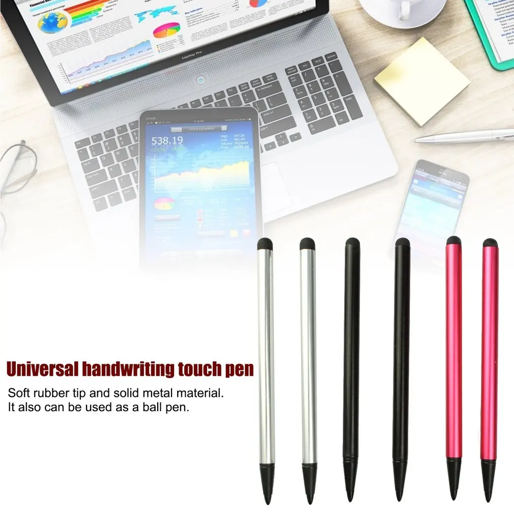

Ручка для сенсорного экрана двойного использования, ручка для сенсорного экрана емкостной стойкости, ручка для сенсорного экрана, металлич...