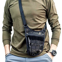 tactical shoulder bag underarm bag concealed sling crossbody chest bag anti theft bag molle waist belt pack military hunting bag