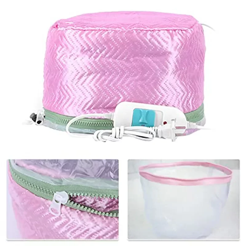 

Electric Hair Cap Hat Salon Thermal Nourishing Hair Mask Baking Oil Cap Hair Coloring Dryers Heat Hat Styling Care Heating Cap