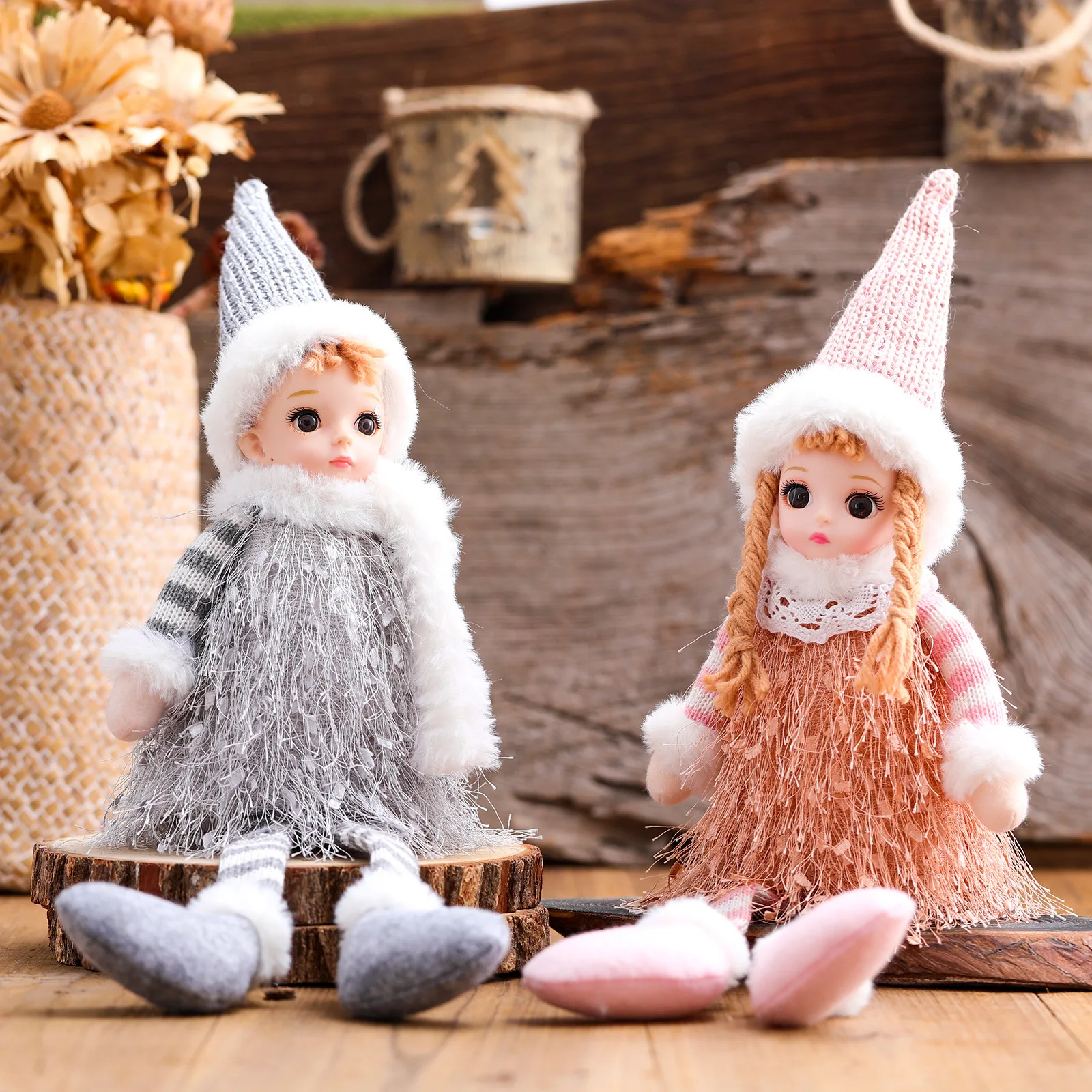 

2 шт., декоративные фигурки гнома, 17 дюймов